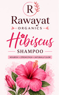 Rawayat Organics Hibiscus Shampoo | Natural Hair Strengthening Shampoo (200ml)